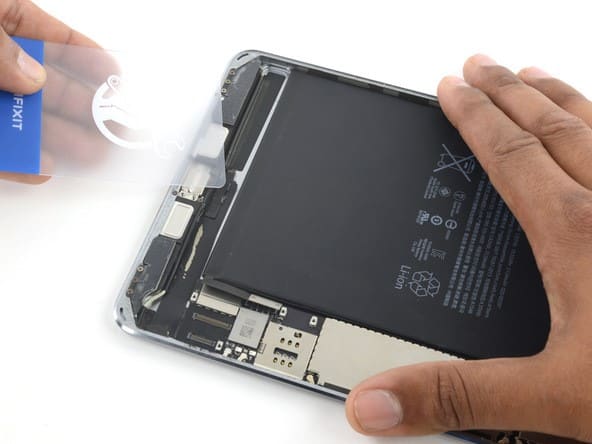 آموزش تعویض باتری apple ipad mini 4-63
